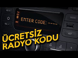 Renault Teyp Guvenlik Kodu veya Radyo Kodunu Ucretsiz Ogrenin