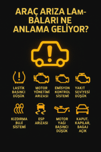 Audi Araç Arıza Lambaları Ne Anlama Geliyor?