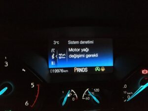 Ford Focus Yağ Değişim Uyarısı 15.000 Bakımından Sonra Geldiyse Ne Yapmalısınız?