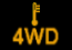 4wd temp indicator