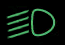 Low beam indicator 1