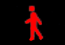 Pedestrian detected indicator