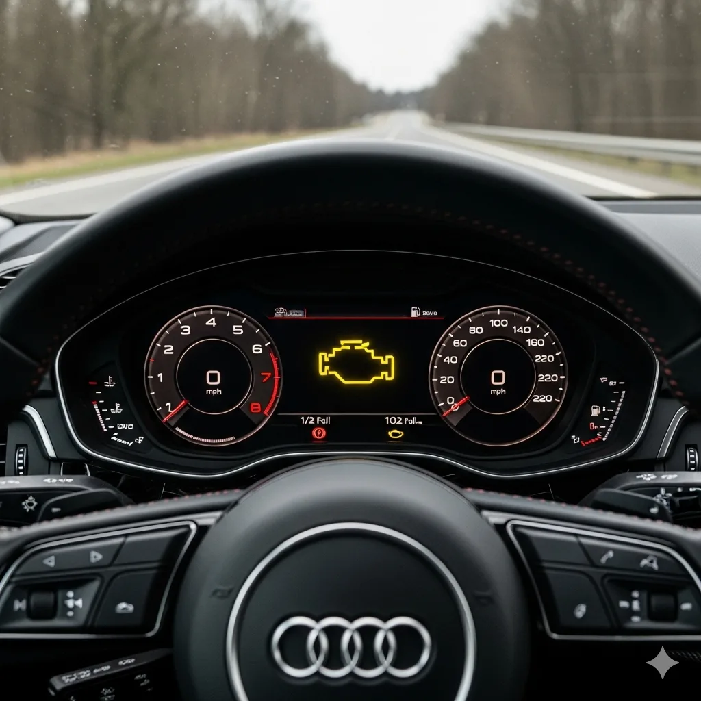 Audi arıza kodları, Audi check engine light, Audi ECL neden yanar, Audi motor arıza ışığı, OBD cihazı ile arıza tespiti