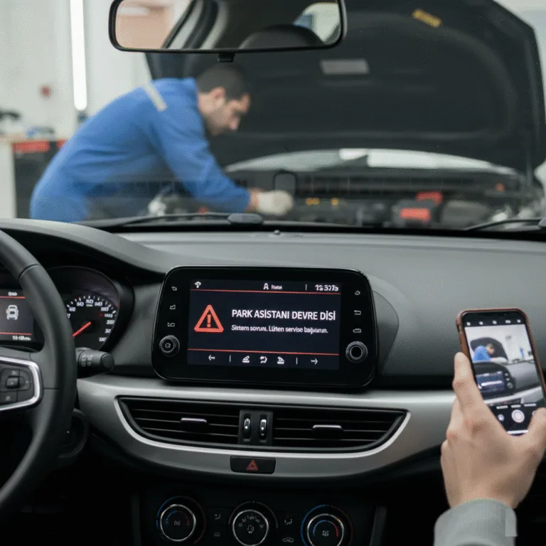Fiat Egea Park Asistani Devre Disi Uyarisi ve Cozumu