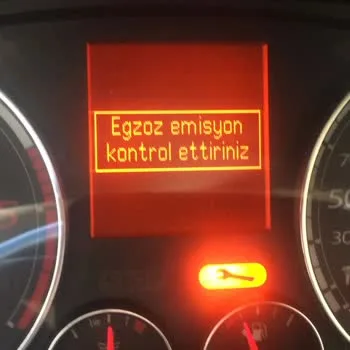 Megane 4 egzoz emisyon kontrol ettirin, Megane 4 egzoz arızası, Megane 4 motor yağı, Megane 4 egzoz emisyon lambası