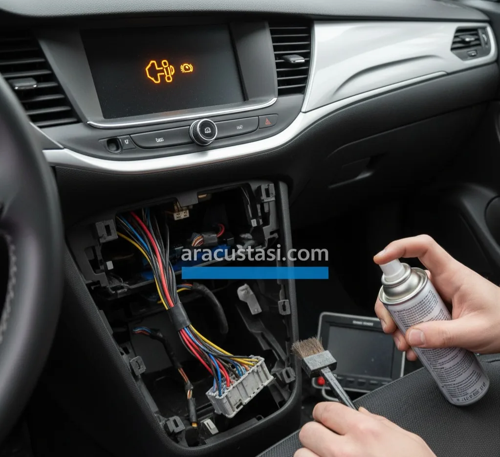 airbag beyni arızası, direksiyon zembereği, Opel airbag sorunu, Opel ikaz ışığı, sönmeyen airbag ikaz lambası