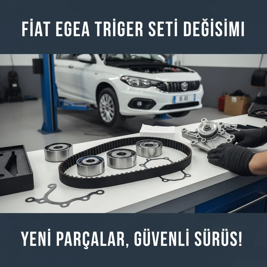 Fiat Egea bakım masrafları, Fiat Egea triger kayışı kaç km’de değişir, Fiat Egea triger seti değişim maliyeti, Triger kayışı belirtileri, Triger kayışı ne zaman değişmeli