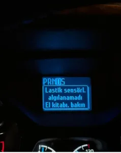 Ford Focus Lastik Sensörleri Algılanamadı Hatası | Çözüm Rehberi