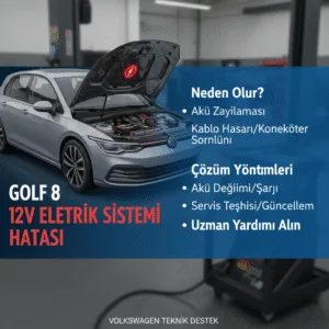 Golf 8 “12V Electrical System Fault” Why Does It Occur? Solution Methods