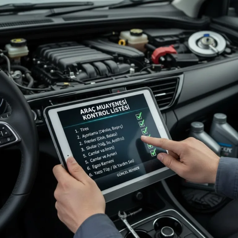 Arac Muayenesine Gitmeden Once Kontrol Edin