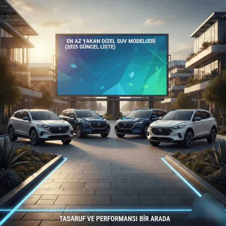 En Az Yakan Dizel SUV Modelleri 2025 Guncel Liste